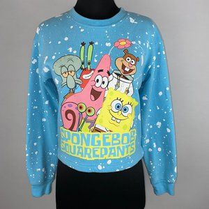 Nickelodeon Juniors XS / 1 SpongeBob SquarePants Patrick Sandy Crop Sweatshirt